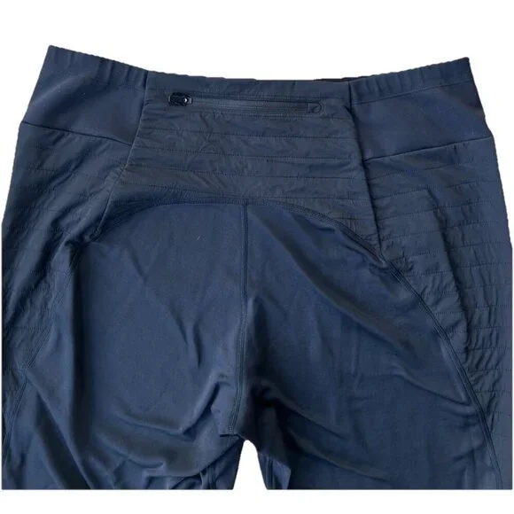 Athleta Peak Hybrid Fleece Tight Legging Black Athleisure Gym Activewear Size XL - Picture 7 of 8